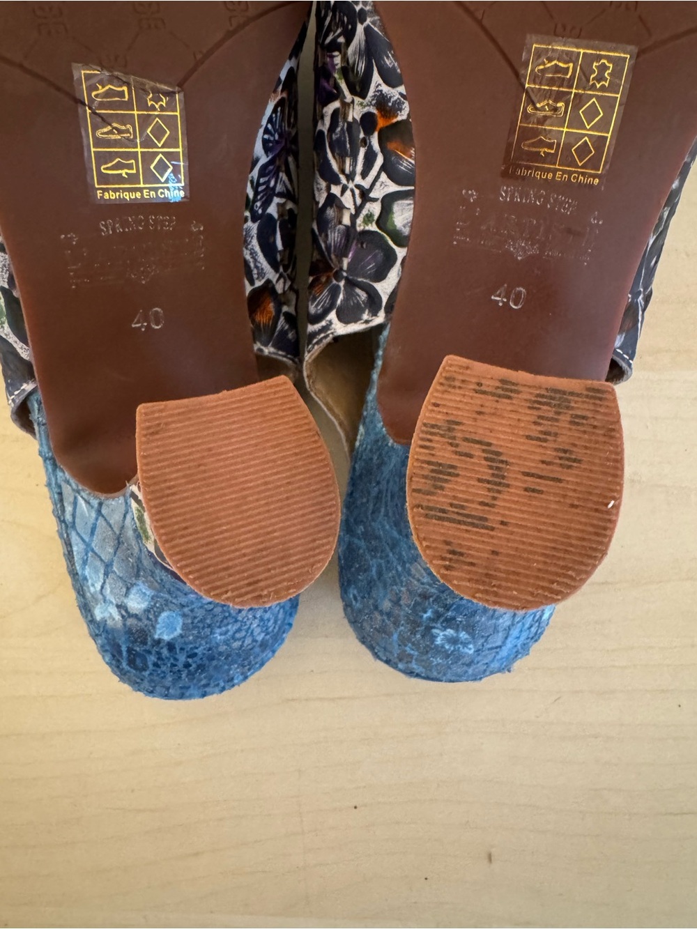 L’Artiste Floral High Heels | Size 9 (EU 40) - Picture 10 of 13
